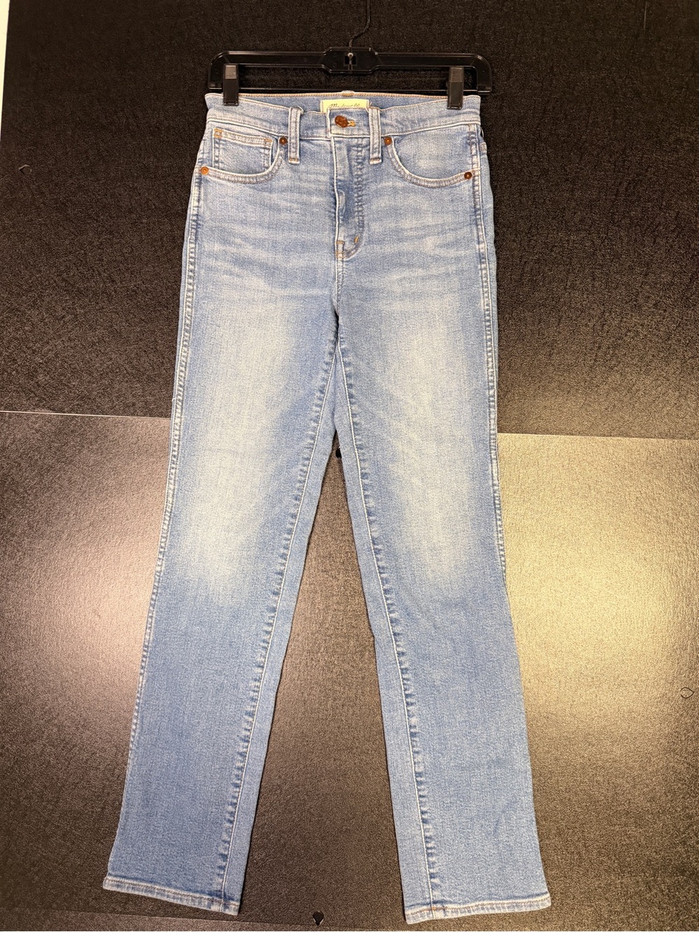 Madewell Stovepipe Light Blue Skinny Jeans Sz 24 (Tall 29inseam)